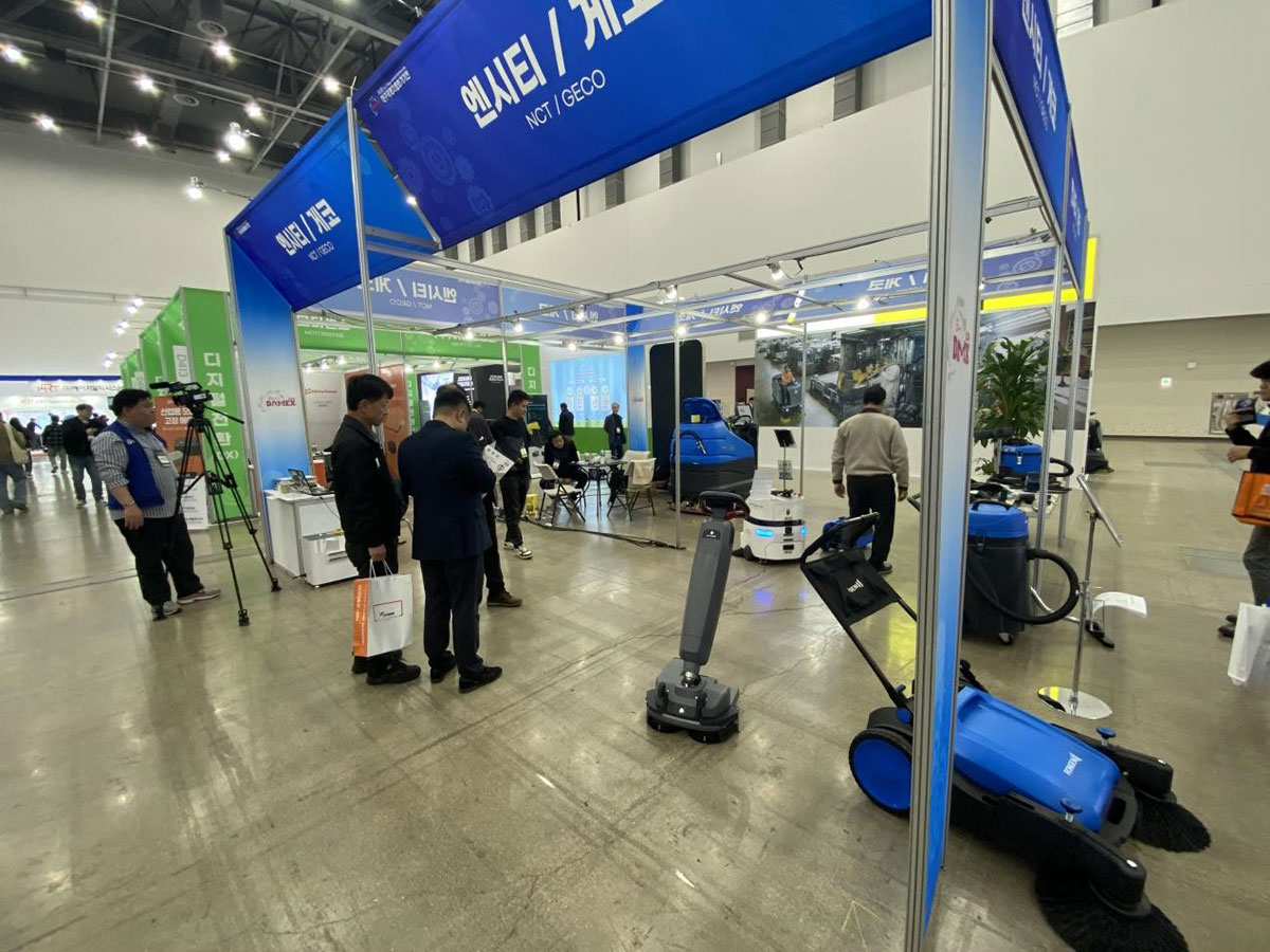 Aoting Cleaning Robot SW55 A Debuts at the 2024 Daegu Automatic Machinery Expo